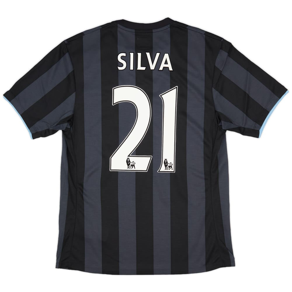 2012-13 Manchester City Third Shirt Silva #21 (M)