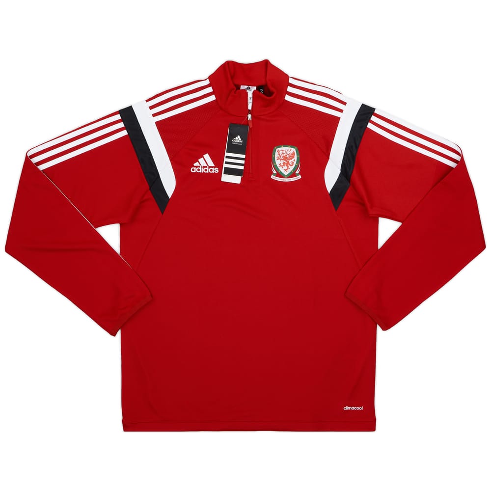 2014-15 Wales adidas 1/4 Zip Training Top