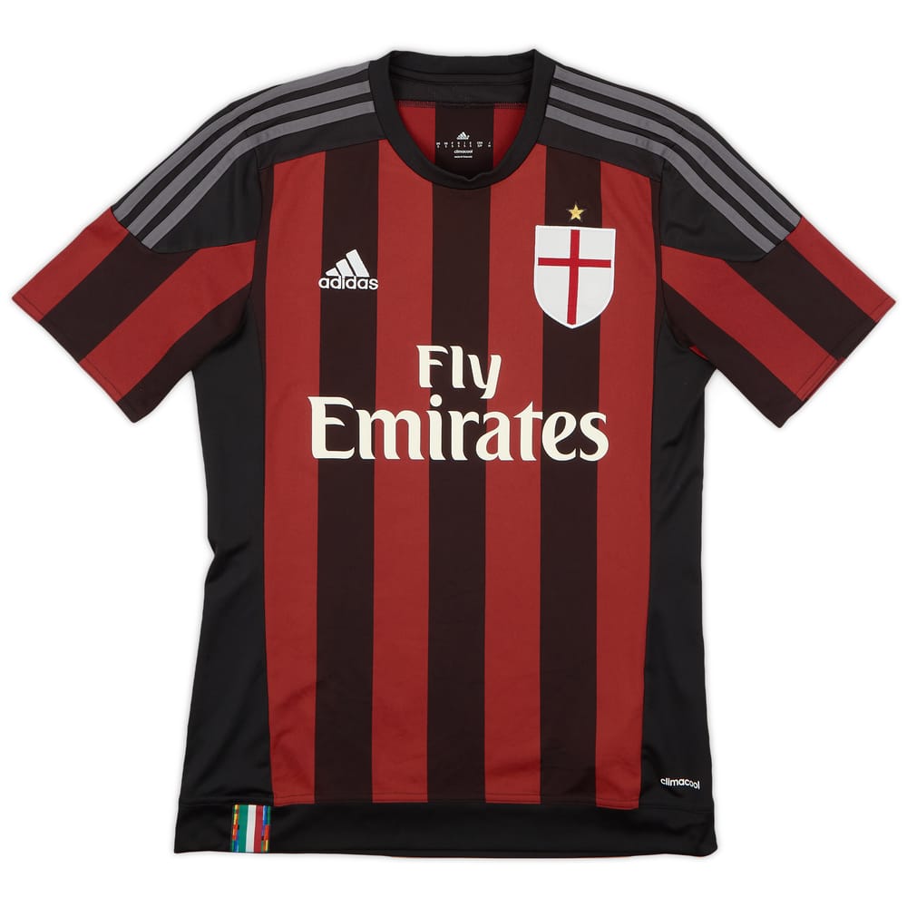 2015-16 AC Milan Home Shirt - 8/10 - (S)