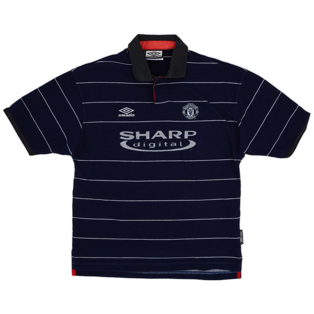 1999-00 Manchester United Away Shirt - 8/10 - (L.Boys)