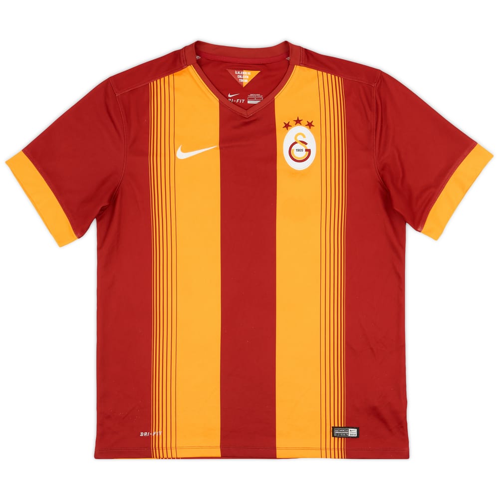 2014-15 Galatasaray Home Shirt - 8/10 - (L)