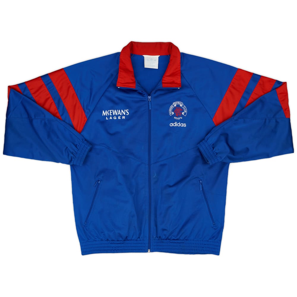 1992-94 Rangers adidas Track Jacket - 7/10 - (XL)