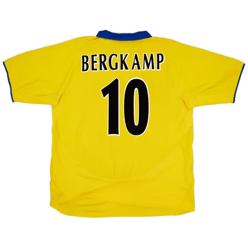 2003-05 Arsenal Away Shirt Bergkamp #10 - 5/10 - (XL)