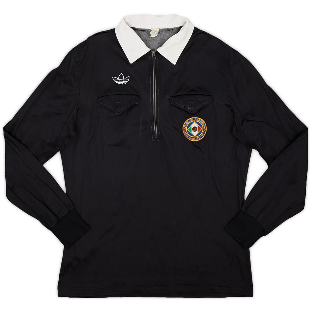 1980s Italy FIGC adidas Referee L/S Shirt - 8/10 - (L)