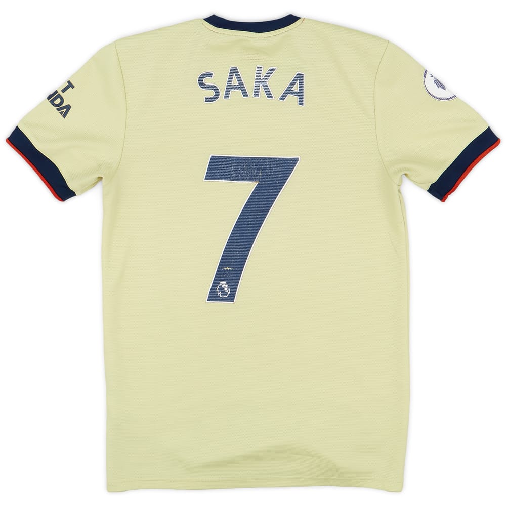 2021-22 Arsenal Away Shirt Saka #7 - 5/10 - (S)