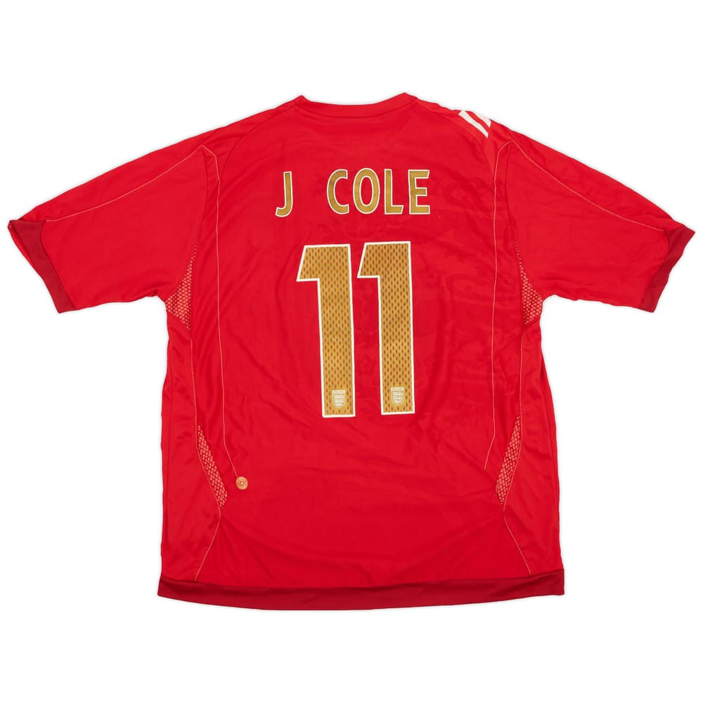 2006-08 England Away Shirt J.Cole #11 - 5/10 - (L)