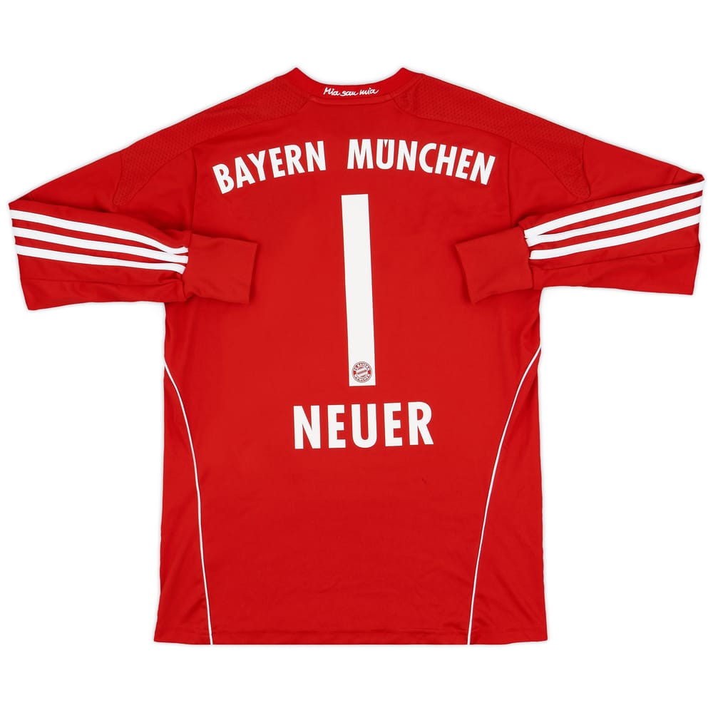 2011-13 Bayern Munich GK Shirt Neuer #1 - 8/10 - (L.Boys)