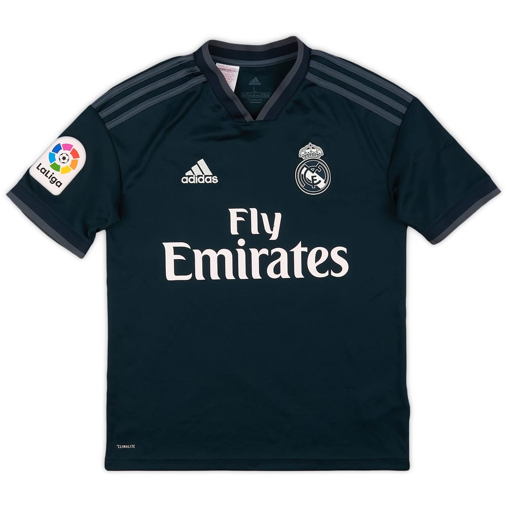 2018-19 Real Madrid Away Shirt - 7/10 - (L.Boys)