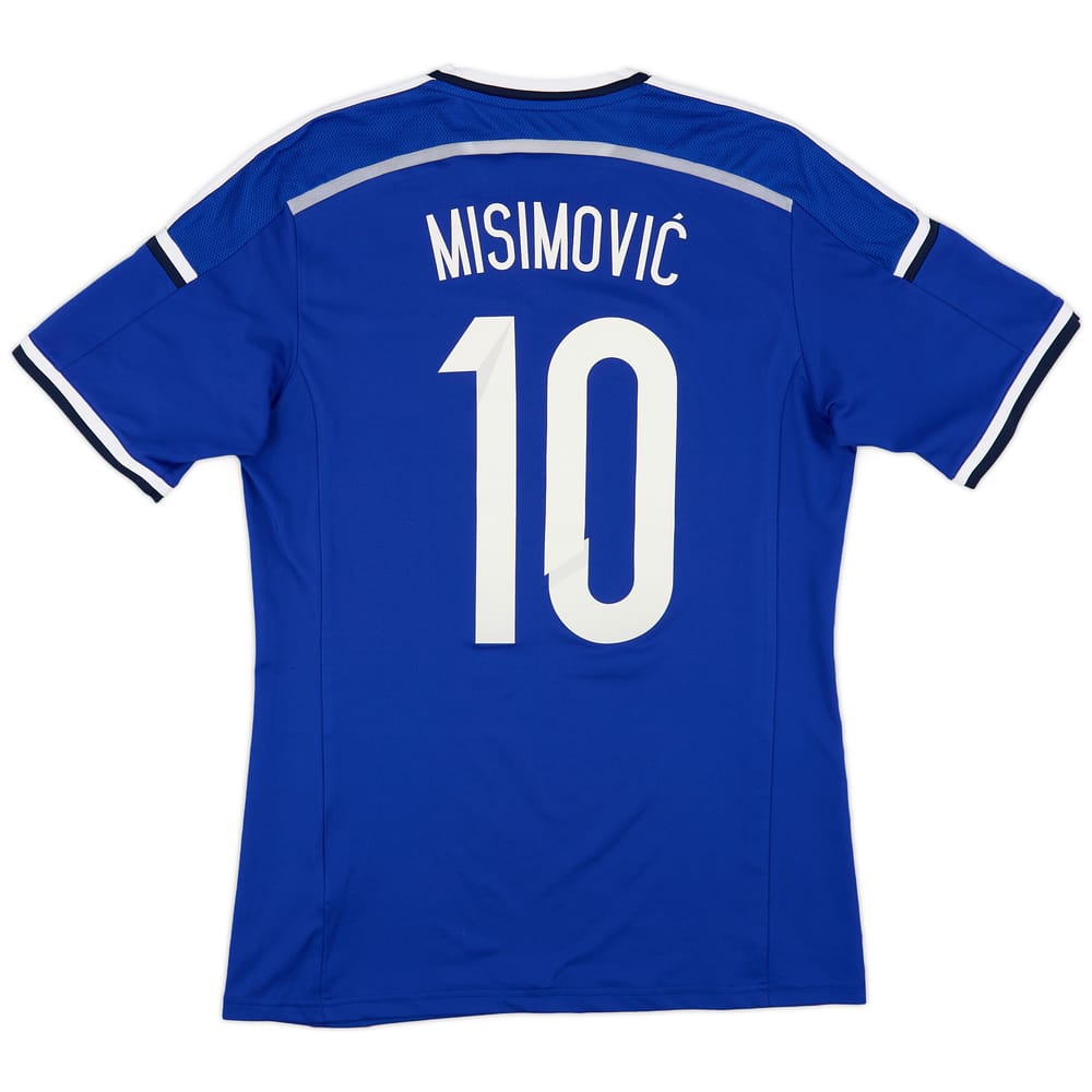 2014-15 Bosnia & Herzegovina Home Shirt Misimovic #10 - 9/10 - (M)