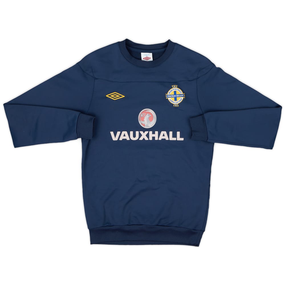 2010-12 Northern Ireland Umbro Training Sweat Top - 5/10 - (S)
