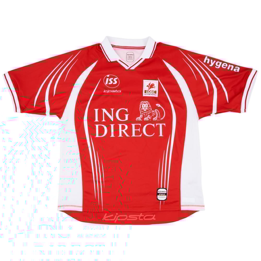 2001-02 Lille Home Shirt - 8/10 - (XXL)