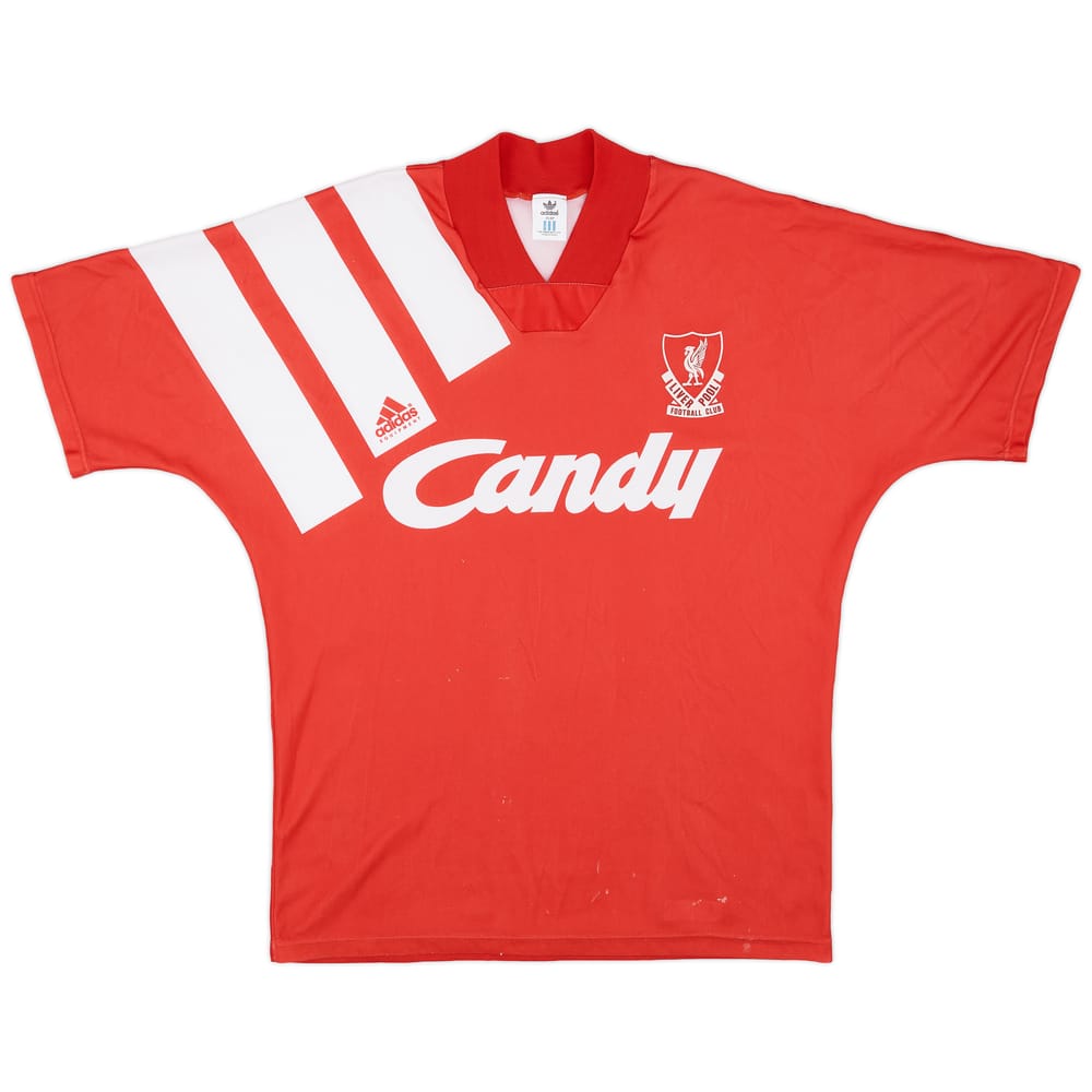 1991-92 Liverpool Home Shirt - 6/10 - (M/L)