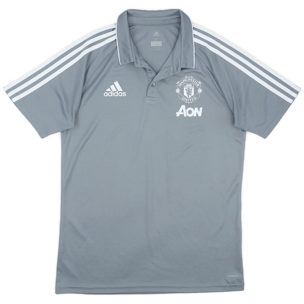 2016-17 Manchester United adidas Polo Shirt - 9/10 - (M)