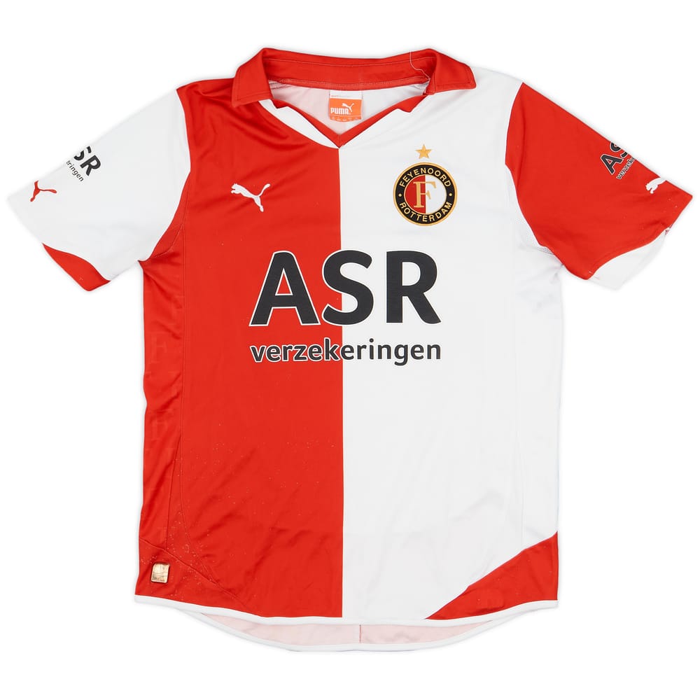 2010-11 Feyenoord Home Shirt - 7/10 - (XL.Boys)