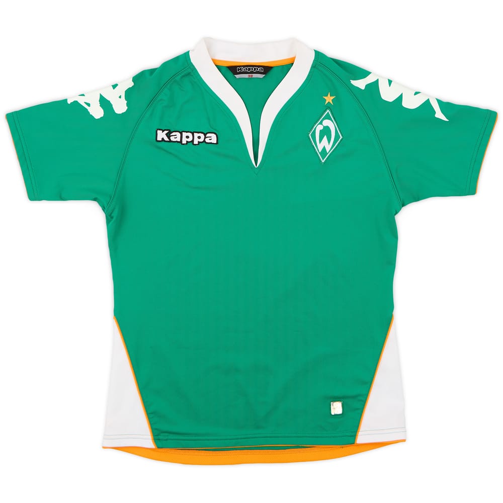 2007-08 Werder Bremen Home Shirt - 9/10 - (XL.Boys)