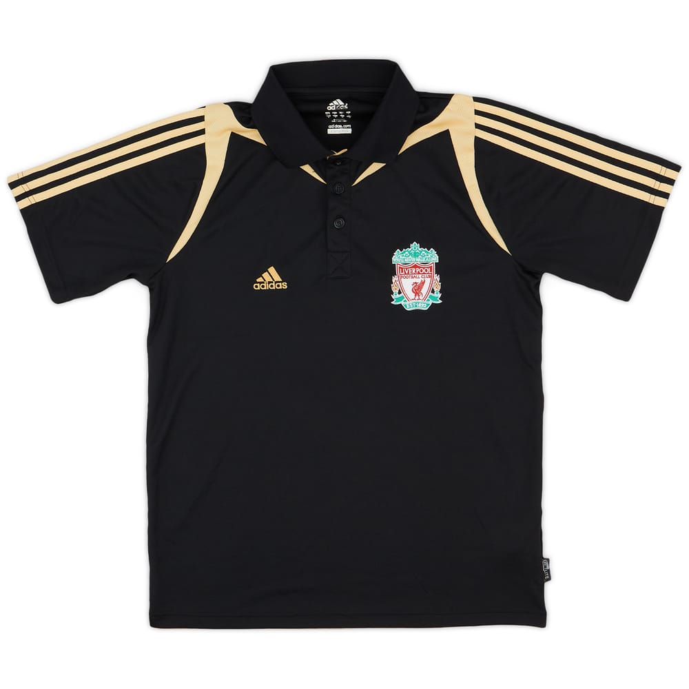 2008-09 Liverpool adidas Polo Shirt - 9/10 - (S)