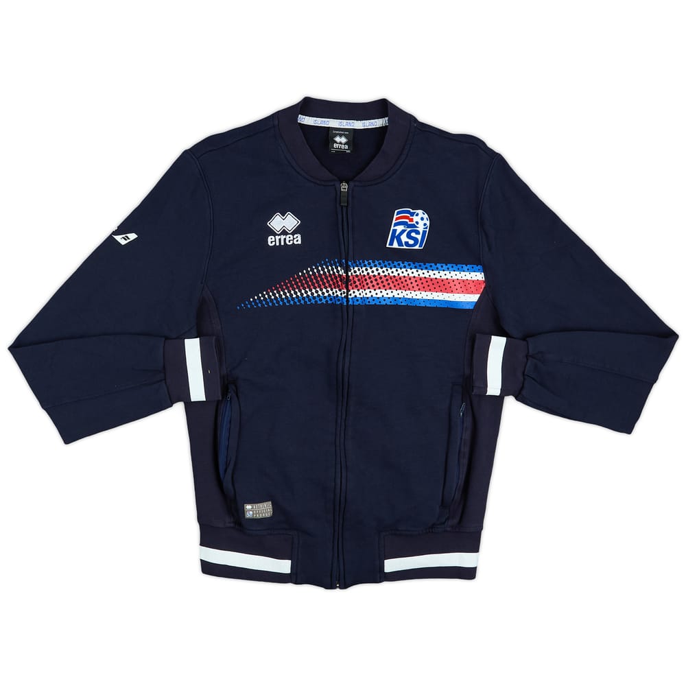 2016-17 Iceland Errea Track Jacket - 8/10 - (M)