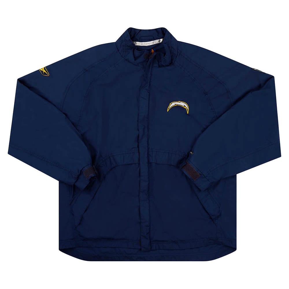 2002-04 San Diego Chargers Reebok Rain Jacket L