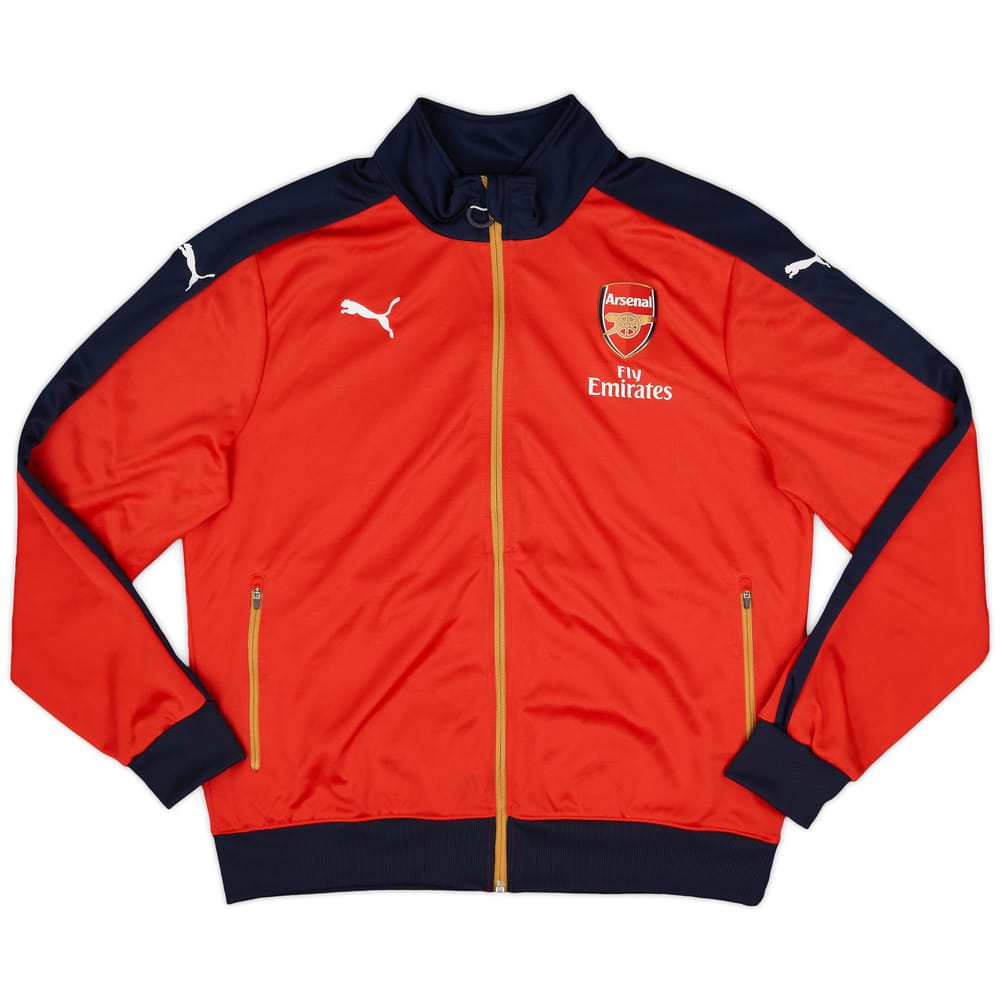 2015-16 Arsenal Puma Track Jacket - 8/10 - (XL)
