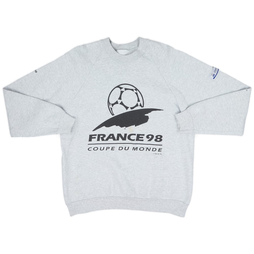 1998 France adidas 'Coupe du Monde' Sweat Top - 6/10 - (L)