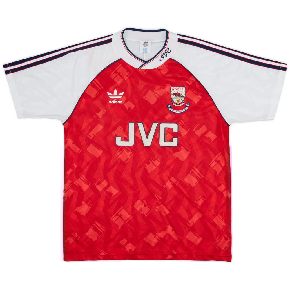 1990-92 Arsenal Home Shirt - 7/10 - (M)