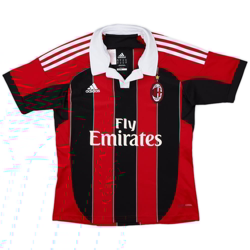 2012-13 AC Milan Home Shirt - 7/10 - (M.Boys)