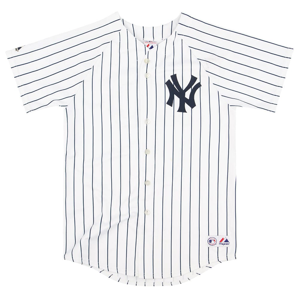 2004-08 New York Yankees Posada #20 Majestic Jersey (Home) Y