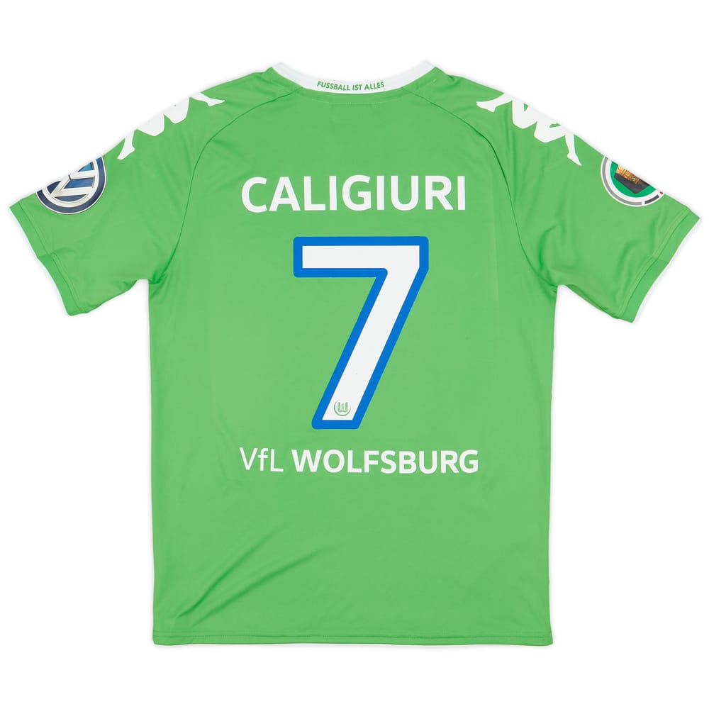 2015-16 Wolfsburg Away Shirt Caligiuri #7 - 9/10 - (M)