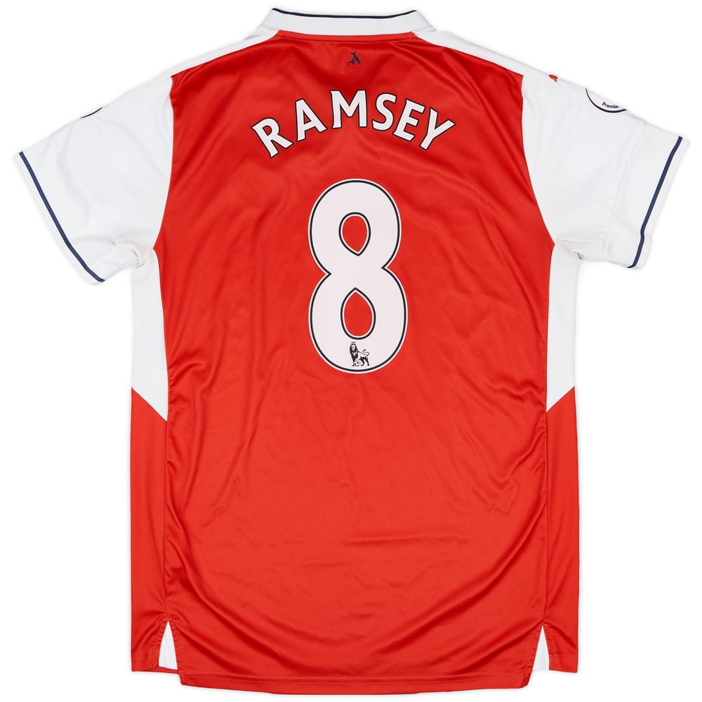 2016-17 Arsenal Home Shirt Ramsey #8 - 7/10 - (L)