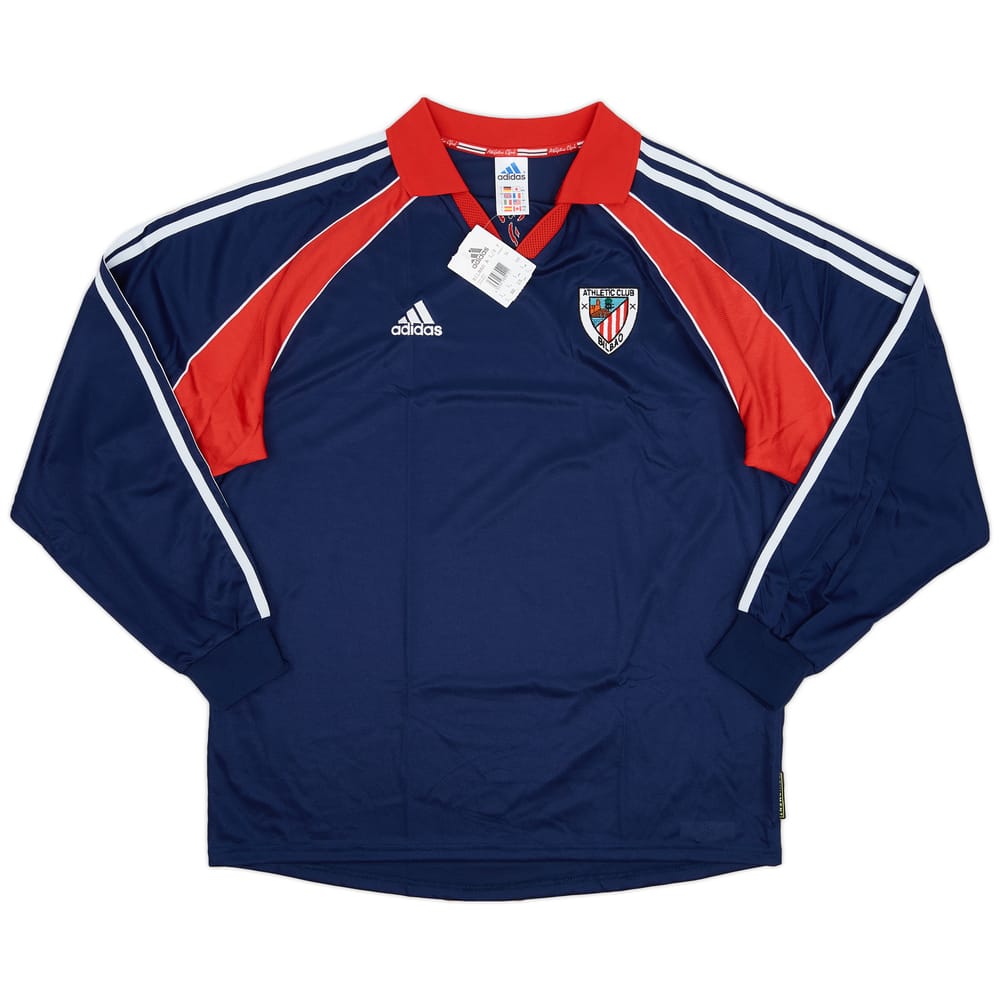1999-01 Athletic Bilbao Player Issue Away L/S Shirt (L)