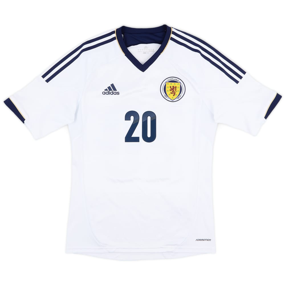 2012-14 Scotland Authentic Away Shirt #20 - 9/10 - (M)