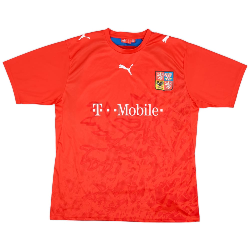 2006-08 Czech Republic Basic Home Shirt - 5/10 - (L)