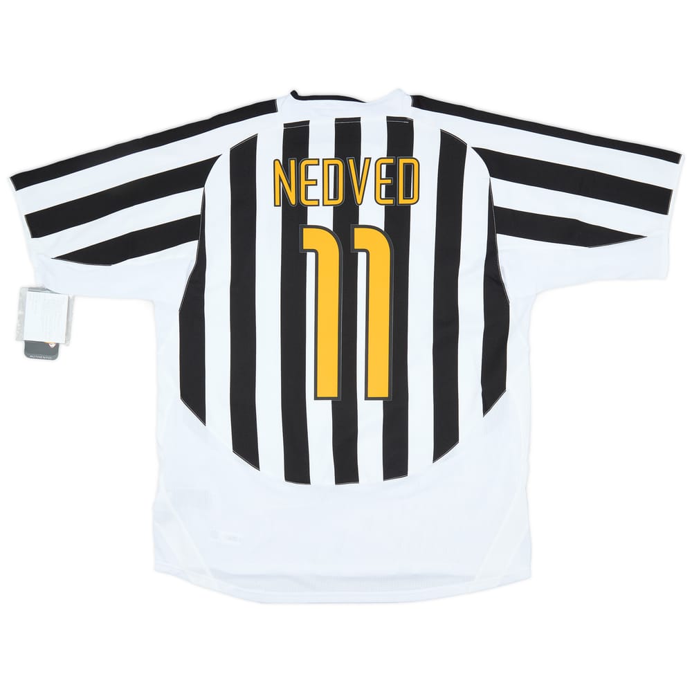 2003-04 Juventus Home Shirt Nedved #11 (XL)