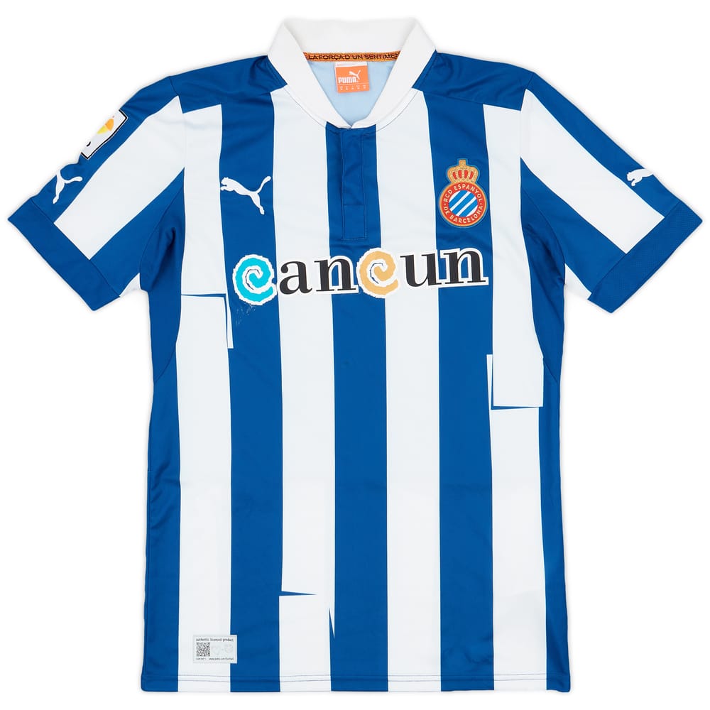 2012-13 Espanyol Home Shirt #17 - 6/10 - (M)