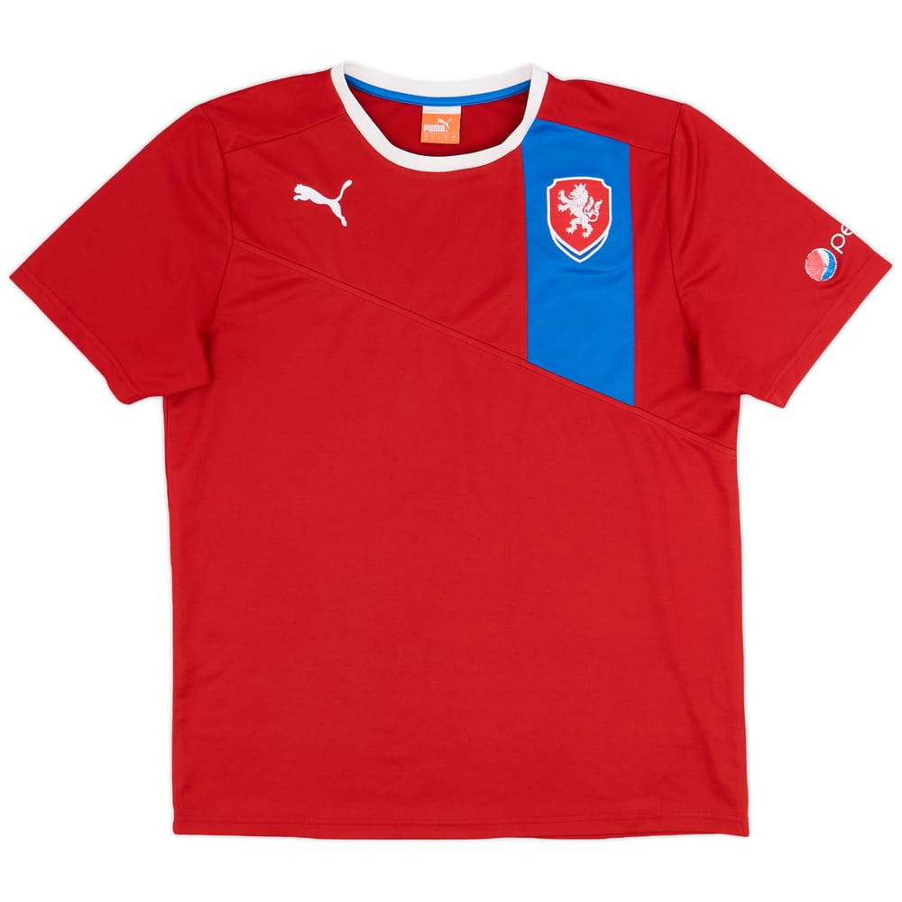 2012-14 Czech Republic Home/Training Shirt - 8/10 - (L)