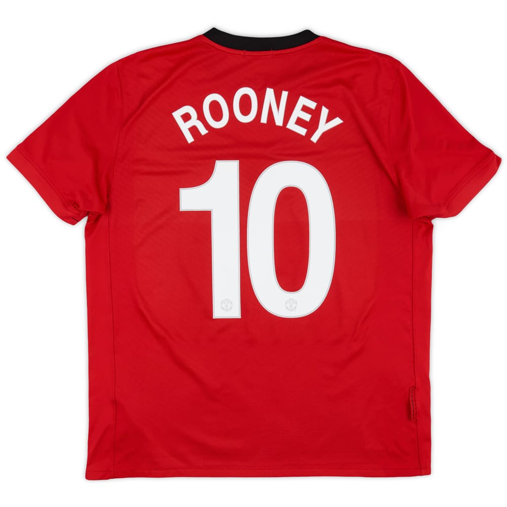 2009-10 Manchester United Home Shirt Rooney #10 - 6/10 - (L)