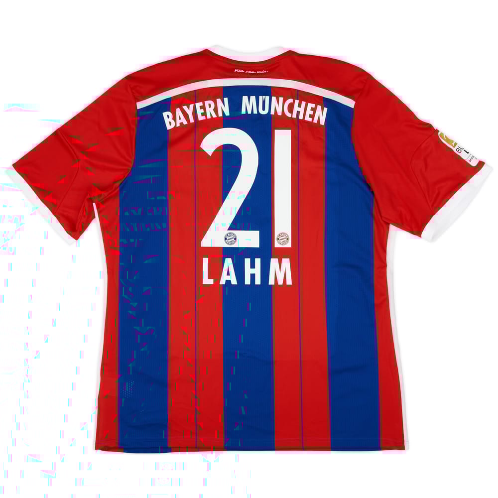 2014-15 Bayern Munich Home Shirt Lahm #21 (XL)