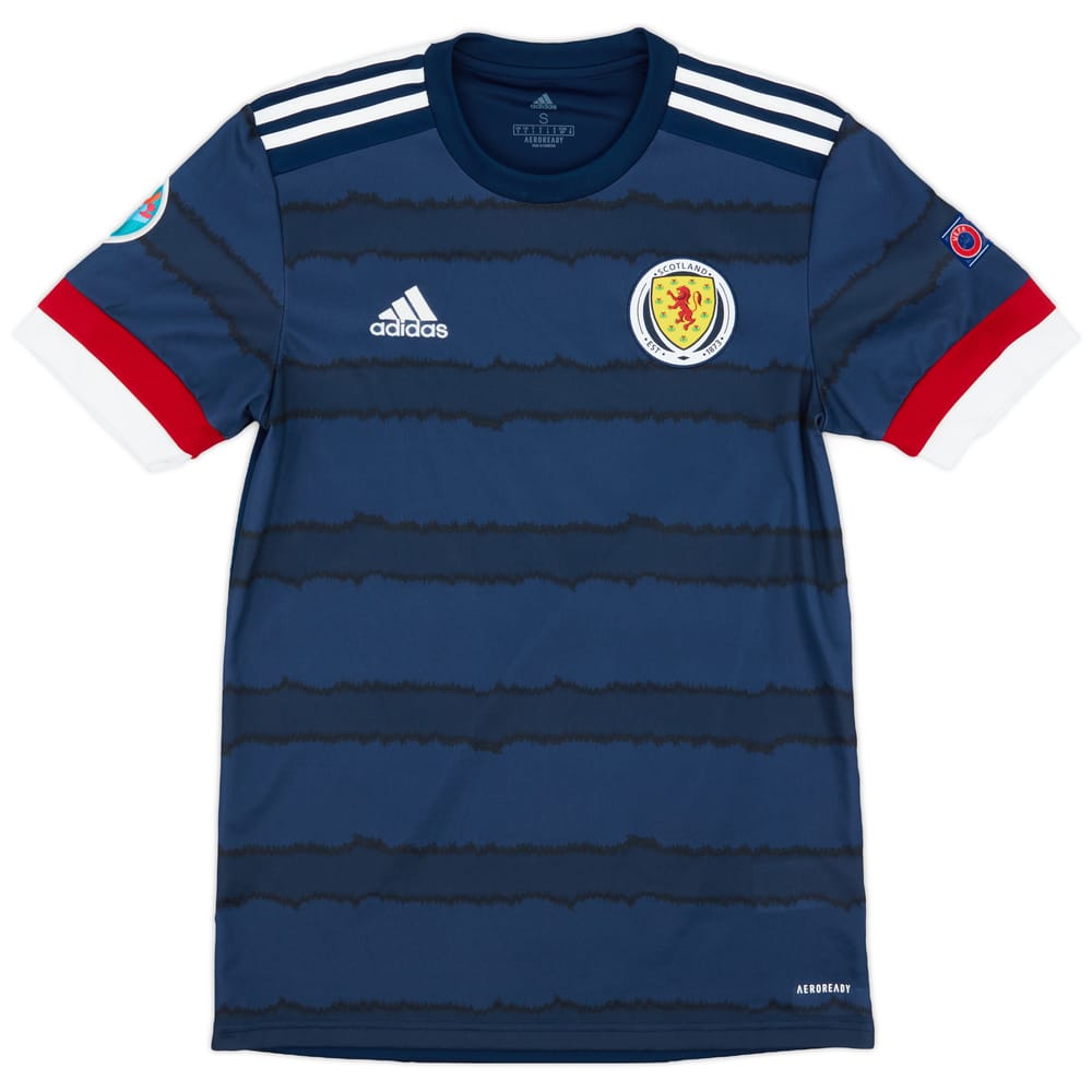 2020-22 Scotland Home Shirt - 8/10 - (S)