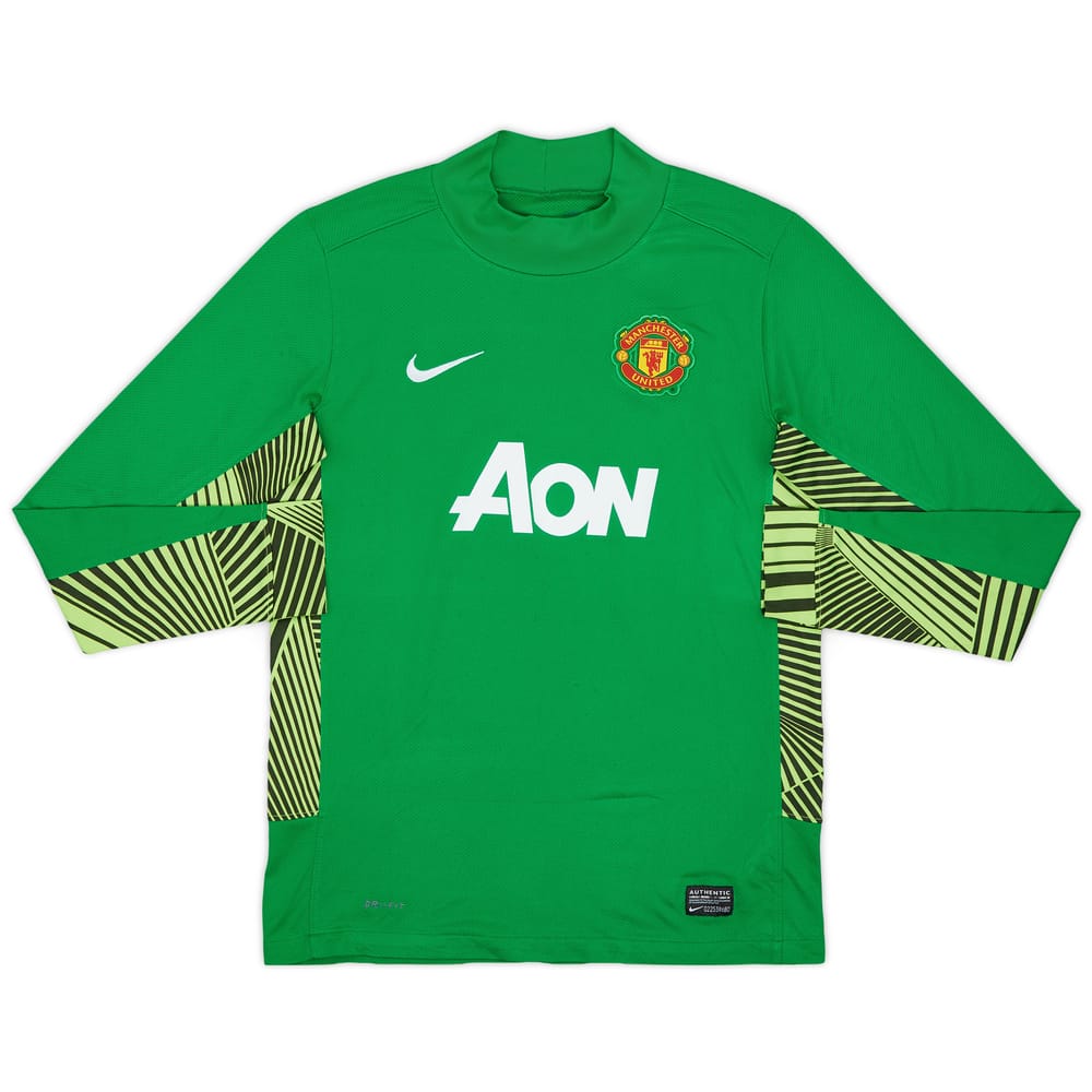 2011-12 Manchester United GK Shirt - 8/10 - (L.Boys)