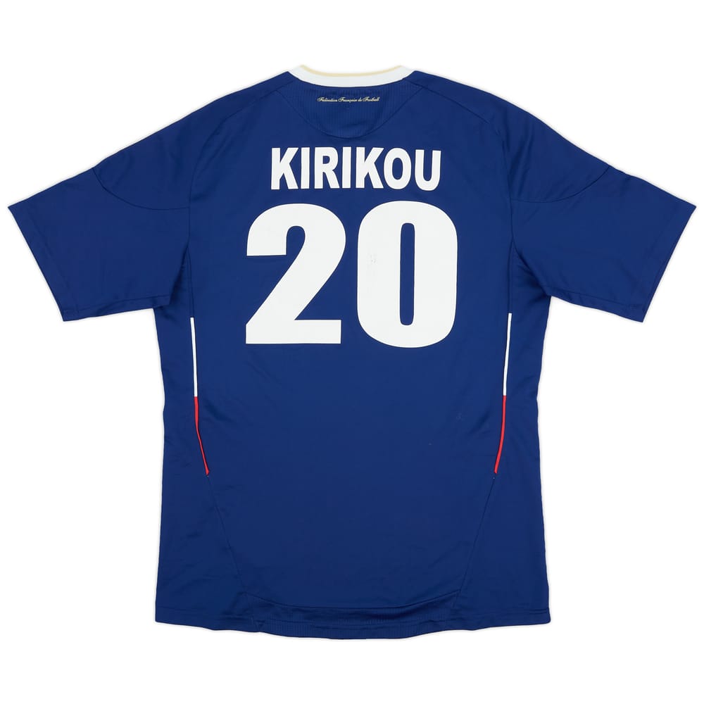 2009-10 France Home Shirt Kirikou #20 - 6/10 - (M)