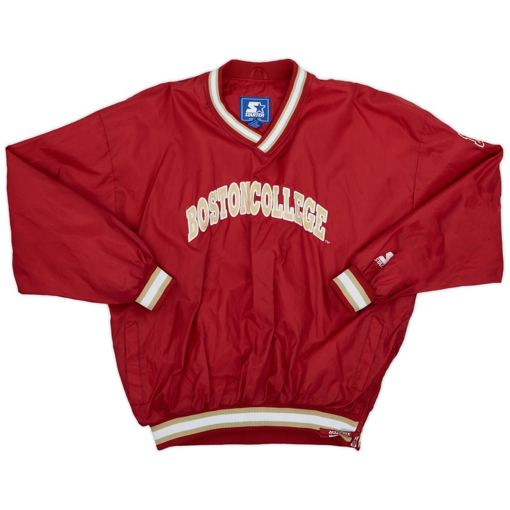 1990s Boston College Eagles Starter Pullover Windbreaker Jacket - 8/10 - (XXL)