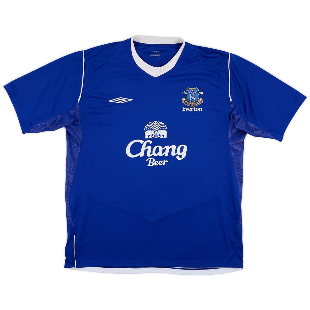2004-05 Everton Home Shirt - 7/10 - (XL)