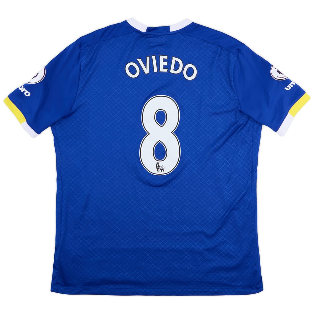 2016-17 Everton Home Shirt Oviedo #8 - 8/10 - (XXL)
