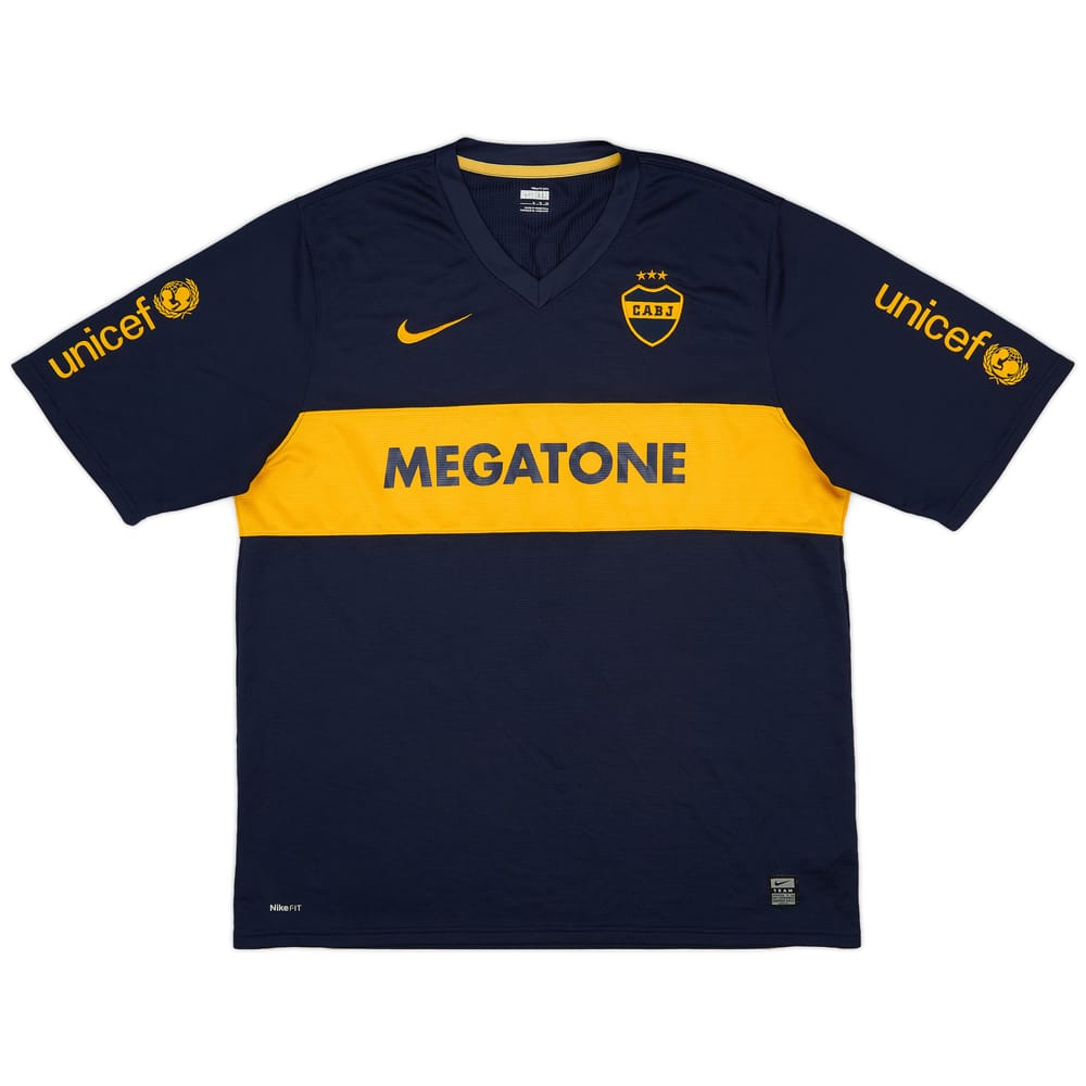 2007-08 Boca Juniors Home Shirt - 7/10 - (XL)