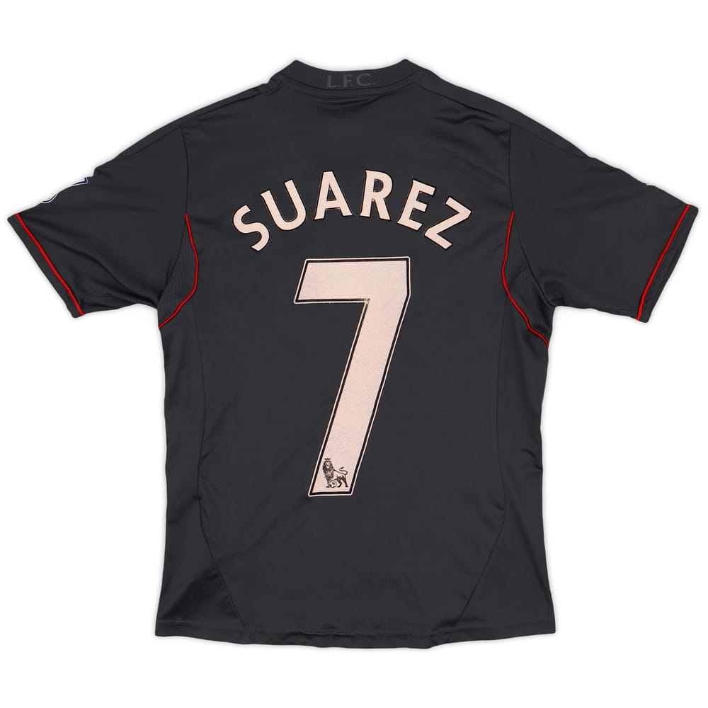 2011-12 Liverpool Away Shirt Suarez #7 - 7/10 - (11-12 Years)