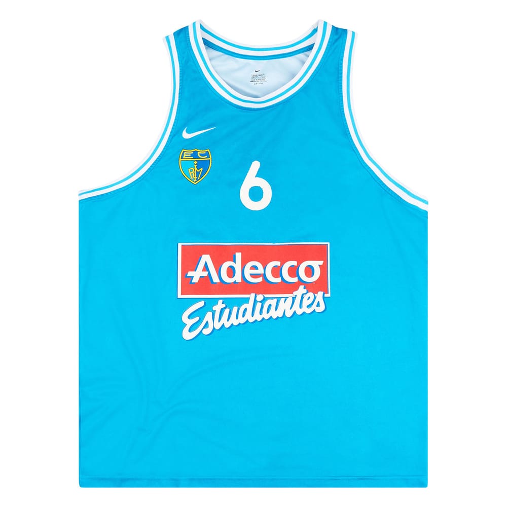 2001-02 CB Estudiantes #6 Nike Jersey (Away) XXL