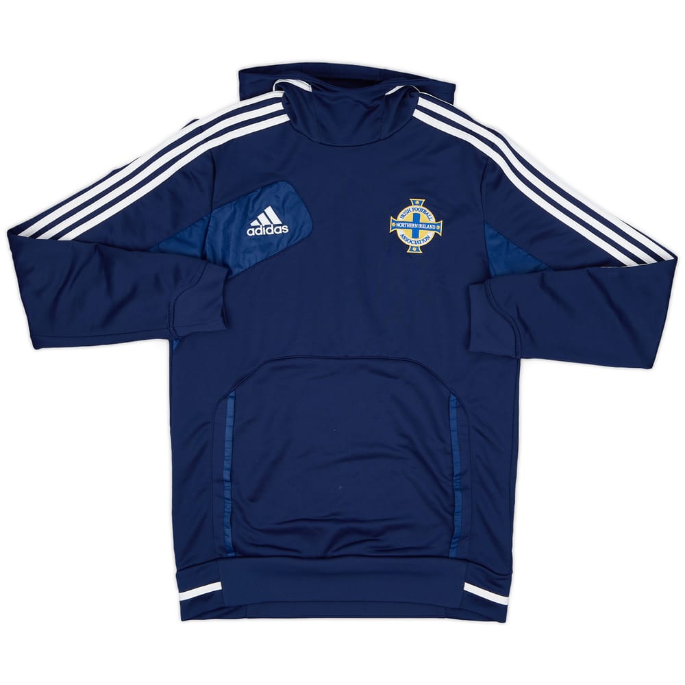 2012-13 Northern Ireland adidas Hooded Sweat Top - 8/10 - (M)