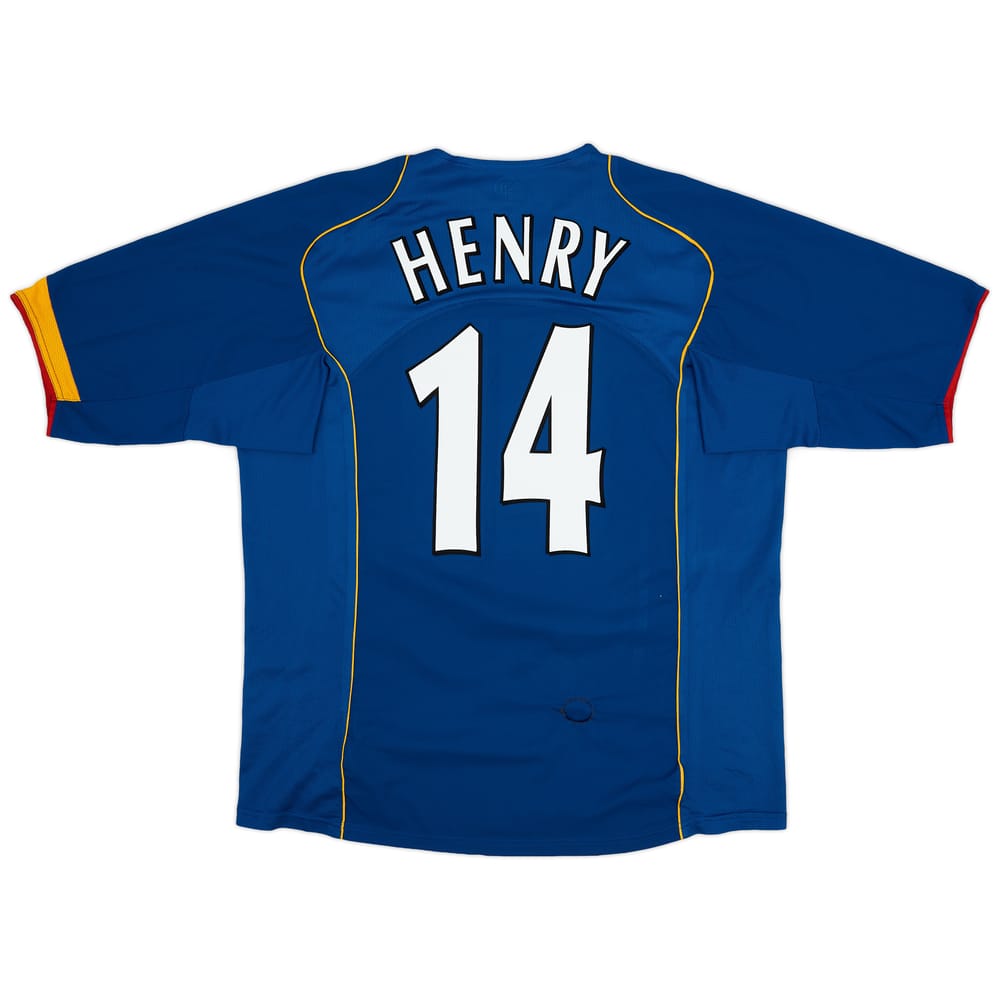 2004-06 Arsenal Away Shirt Henry #14 - 4/10 - (XL)