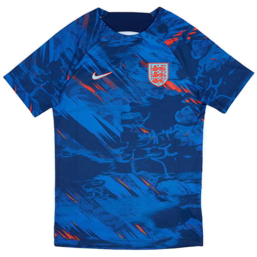 2022-23 England Nike Training Shirt - 9/10 - (S)