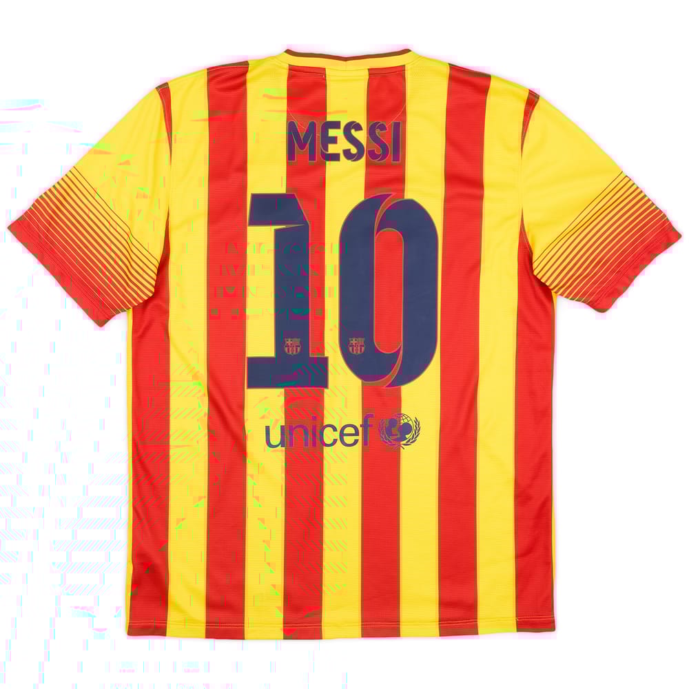 2013-15 Barcelona Away Shirt Messi #10 - 8/10 - (L)